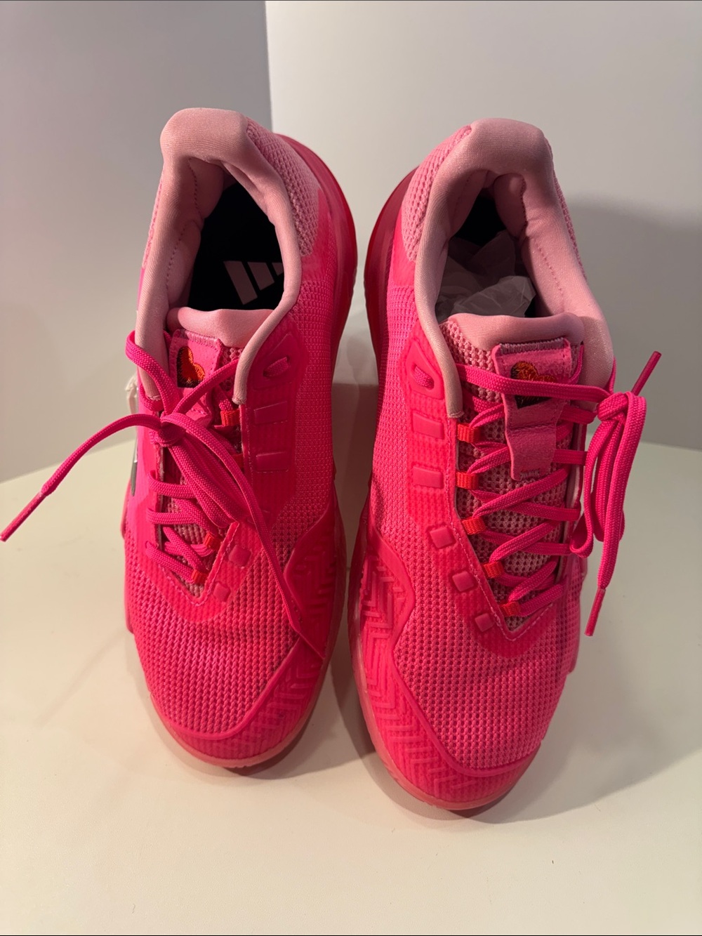 Adidas Barricade 13 Women’s Tennis Shoes Pink Size 10 new - Picture 9 of 9